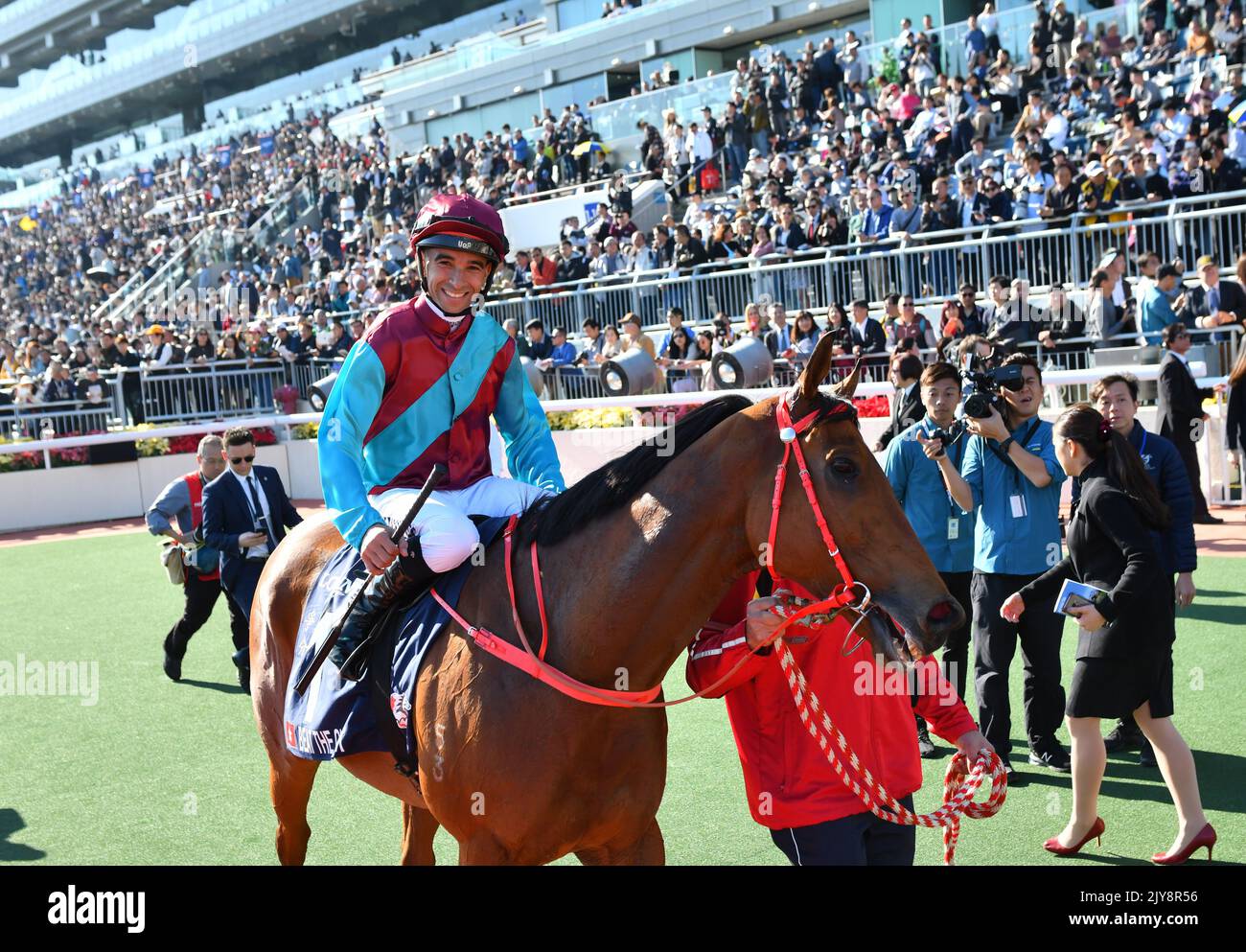 Jockey Joao Moreira returns to scale after riding Beat The Clock of ...