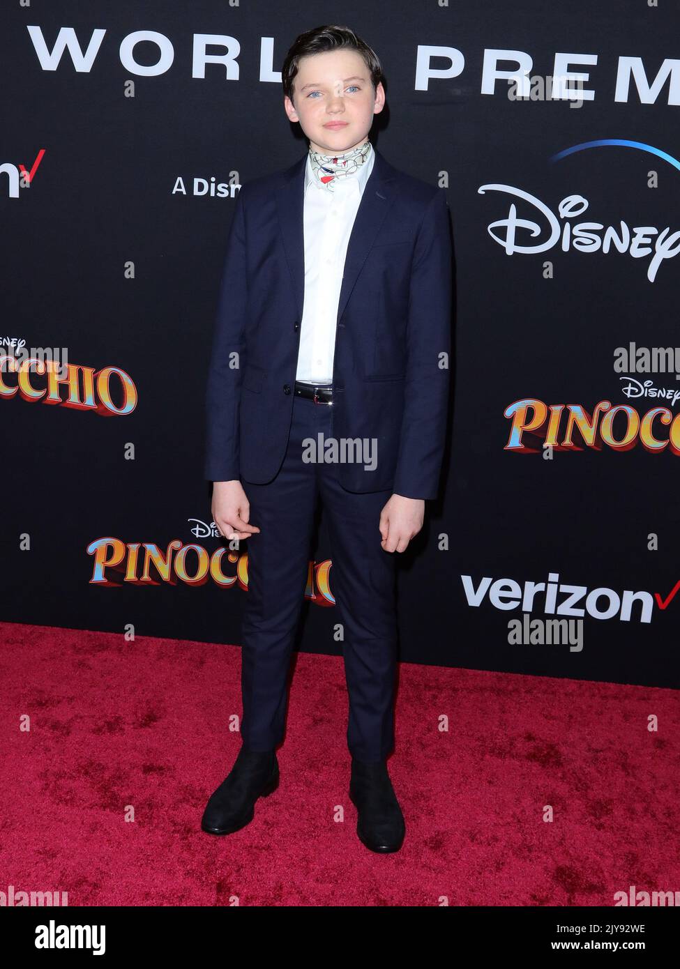 Benjamin Evan Ainsworth arrives at The Disney Pinocchio World Premiere