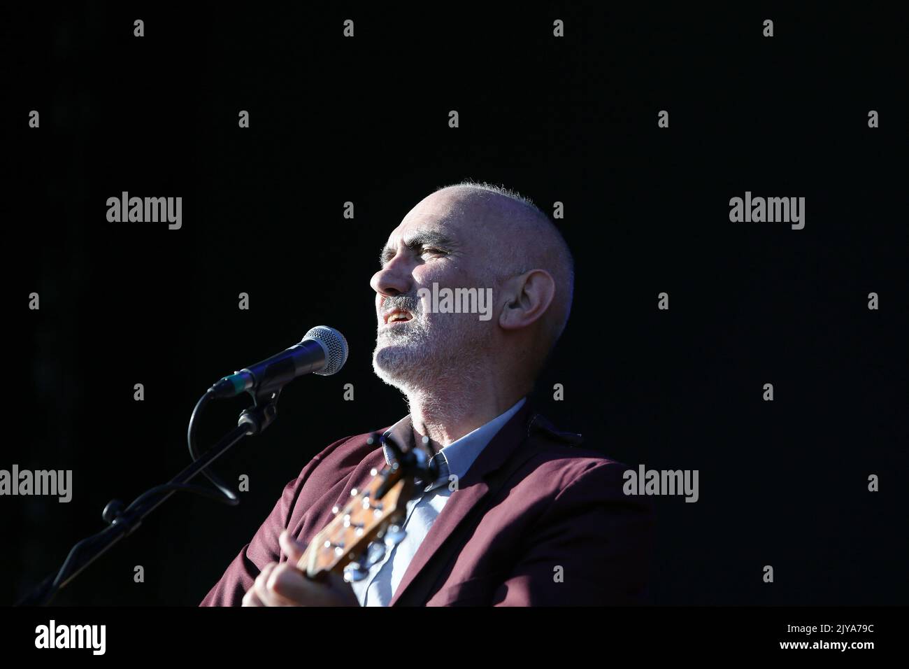 Paul Kelly during Cold Chisel's The Blood Moon Tour 2020 concert at the