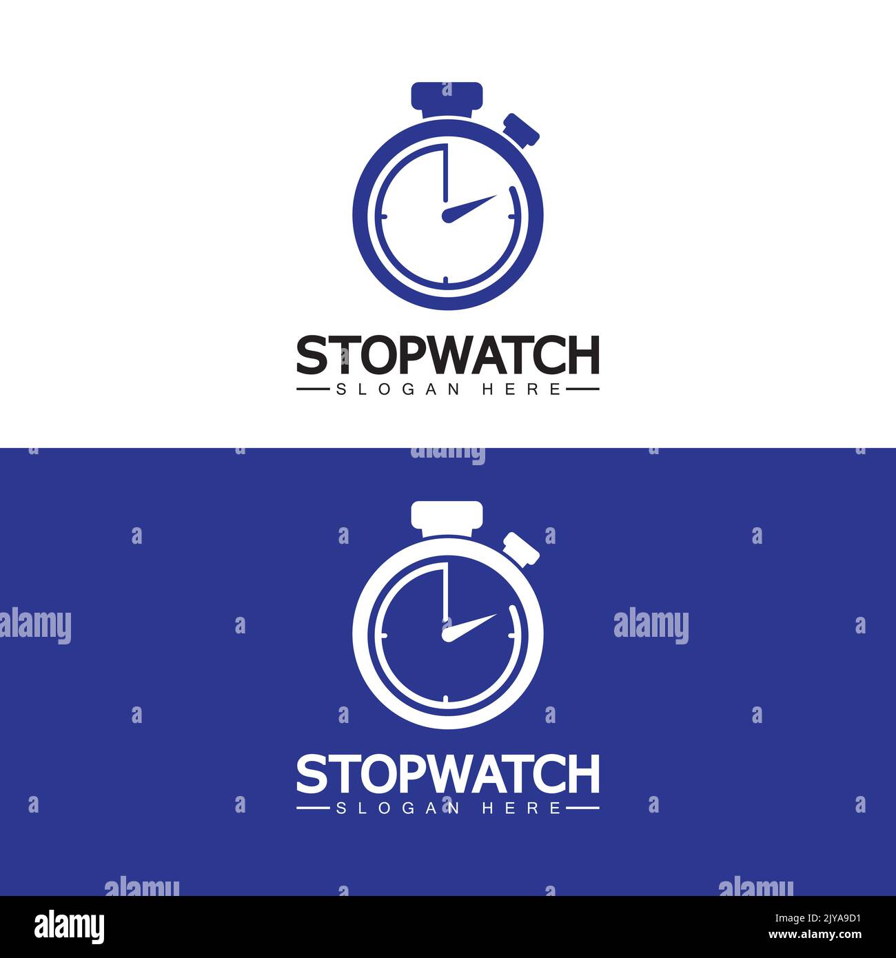 Stopwatch timer logo design vector icon symbol illustration template ...