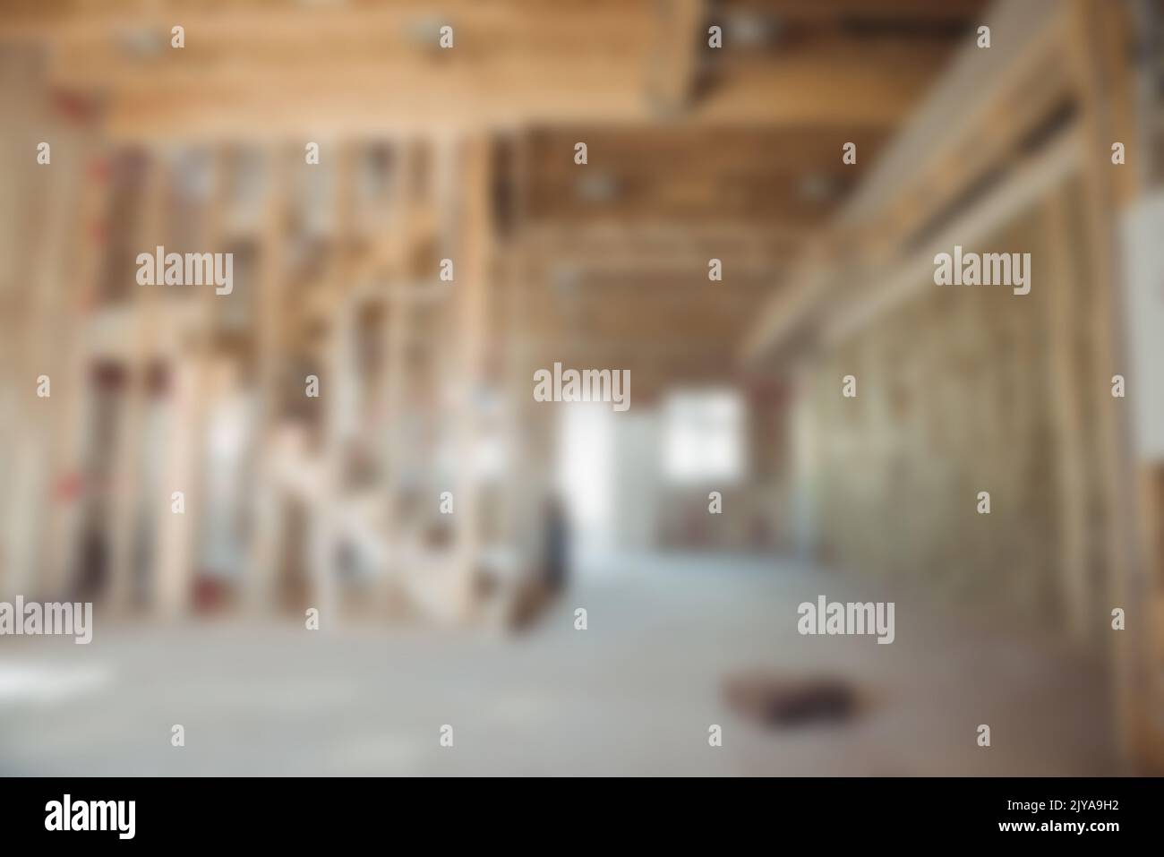 Empty construction site background Stock Photo - Alamy