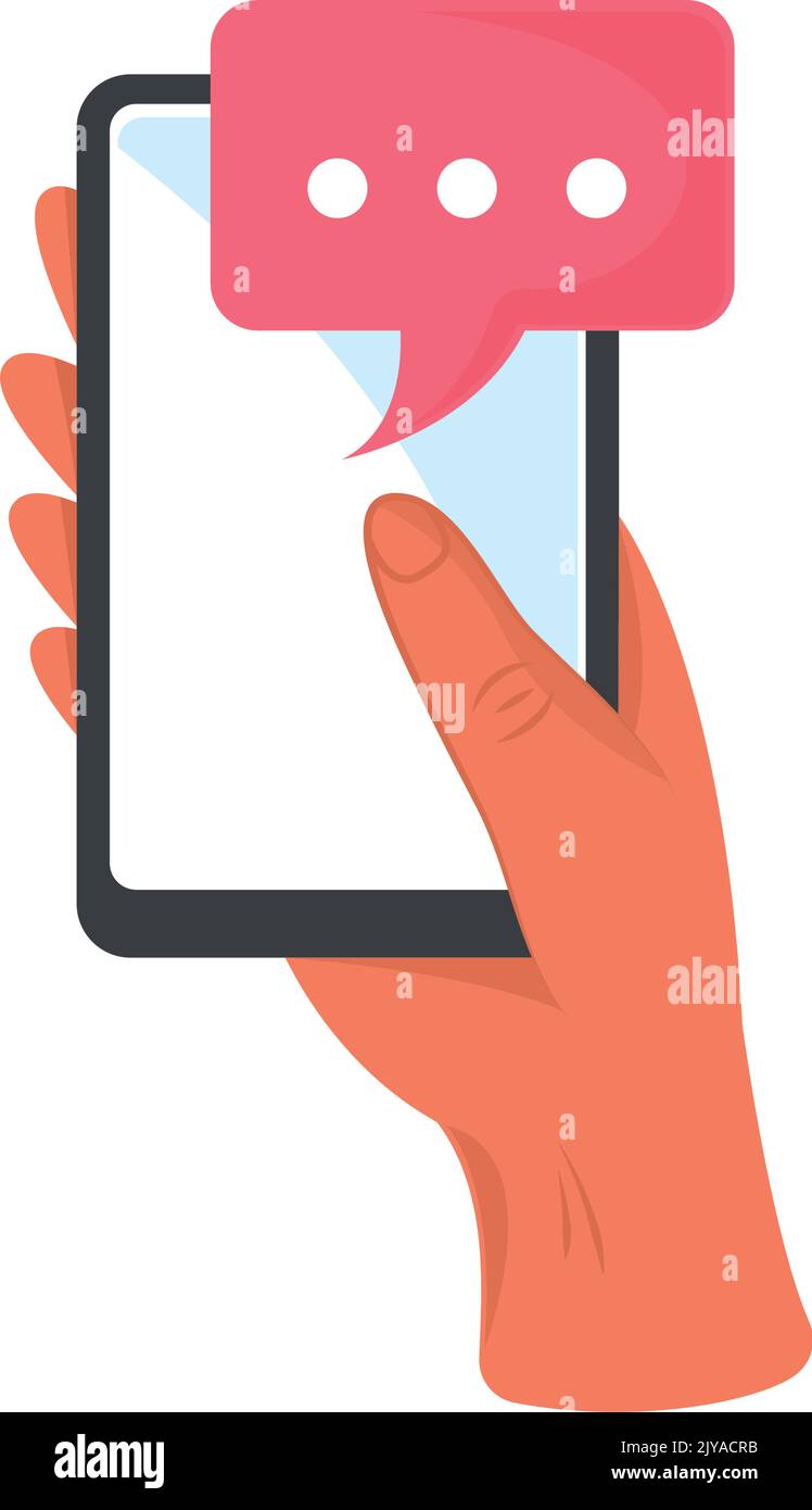 hand holding smartphone icon Stock Vector Image & Art - Alamy