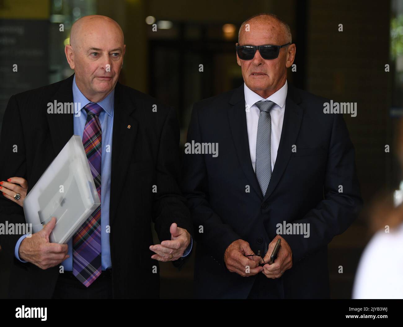 Dawson, who was extradited from Queensland, is appearing in Downing