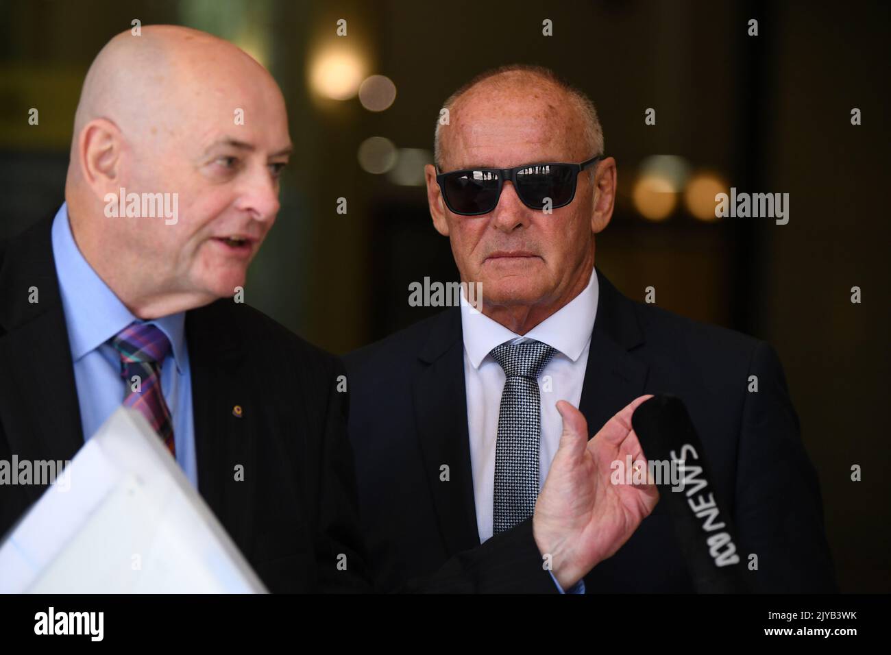 Dawson, who was extradited from Queensland, is appearing in Downing