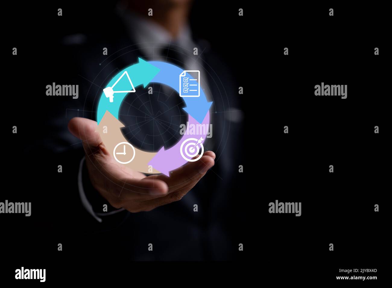 PDCA stands for the quality control concept of plan, do, check, and