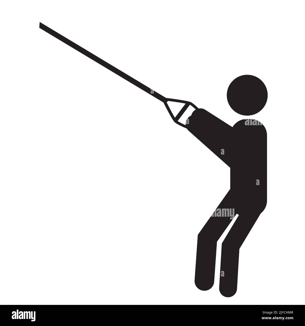 Trx training icon on white background. Trx sign. Fitness and workout ...