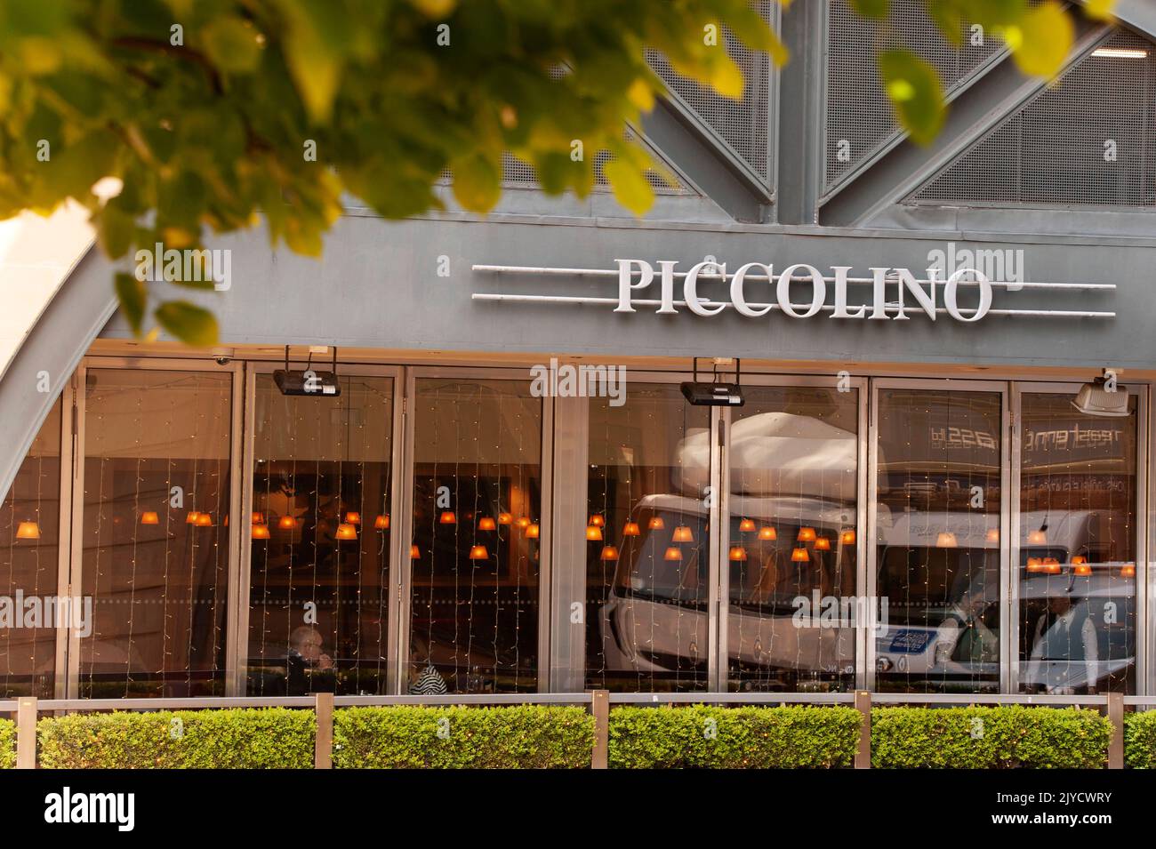 Piccolino restaurant, Newcastle-upon-Tyne Stock Photo