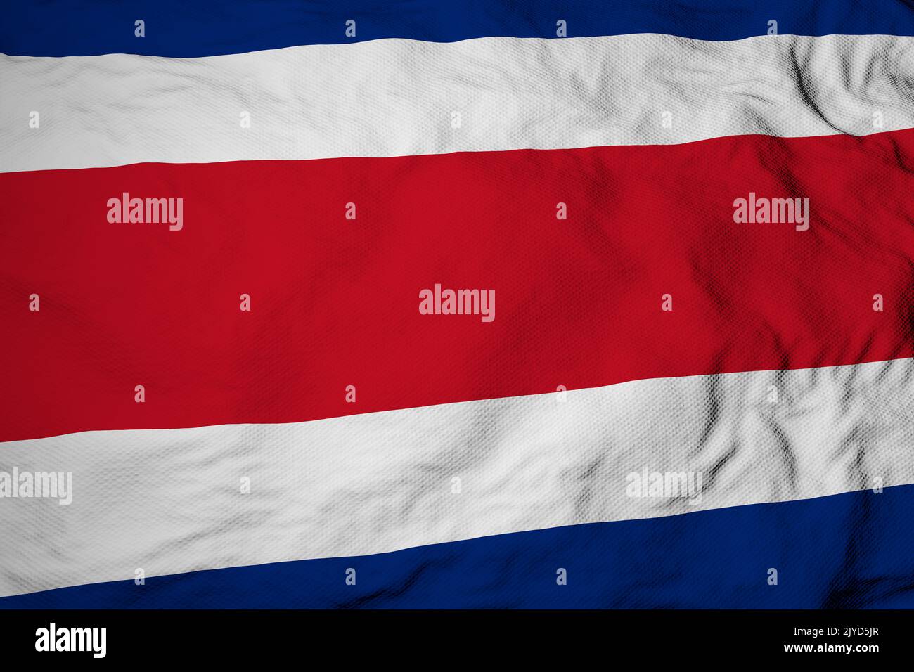 Costa rican 3d flag hi-res stock photography and images - Alamy
