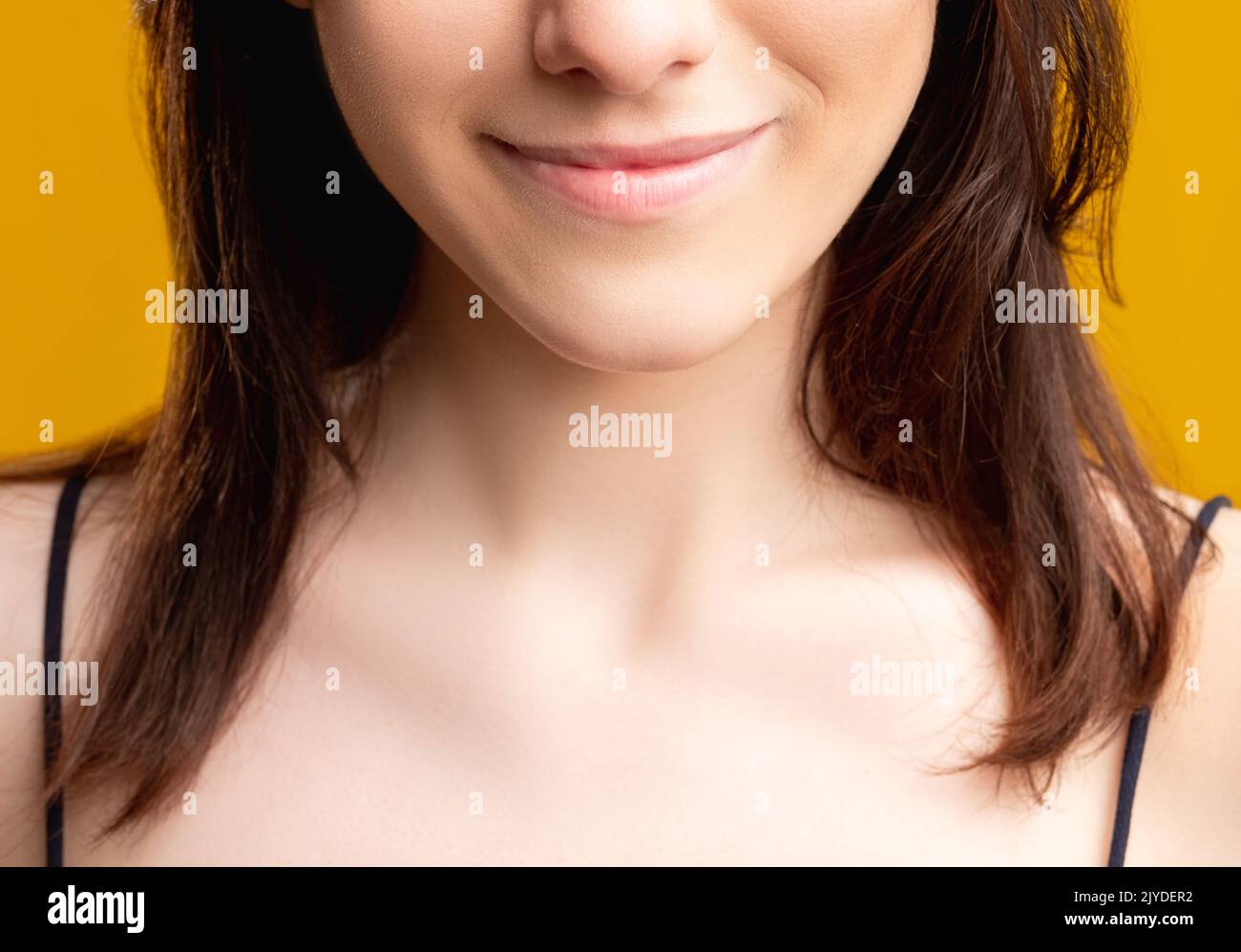 skincare concept natural beauty skin woman Stock Photo - Alamy