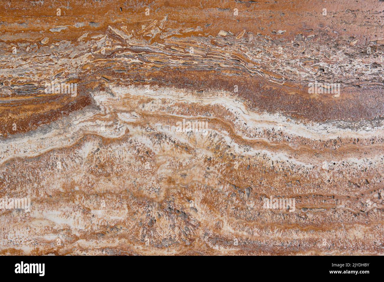 Travertine marble textured tile. Natural stone background Stock Photo
