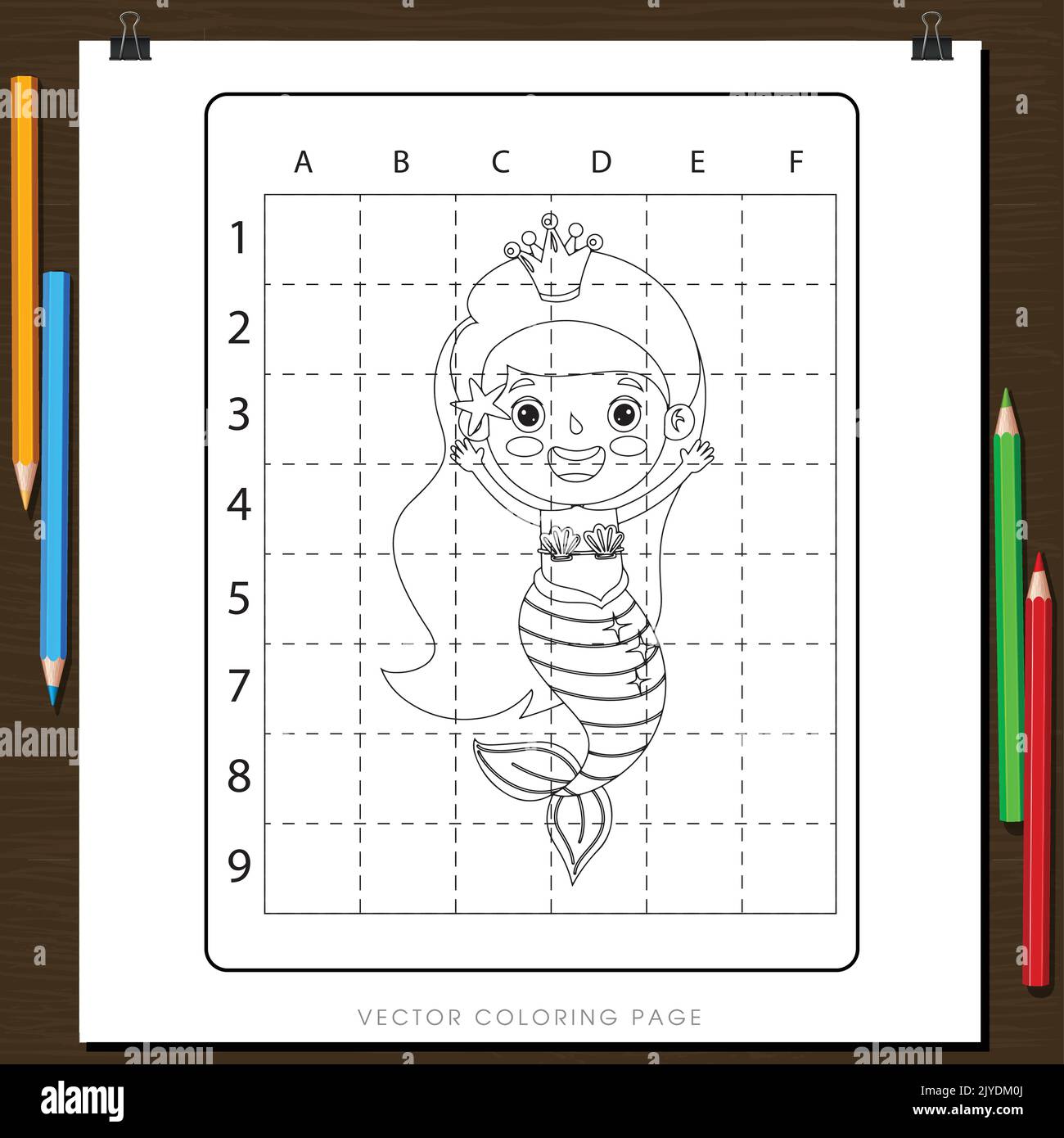 Coloring draw coloring Stock Vector Images - Alamy