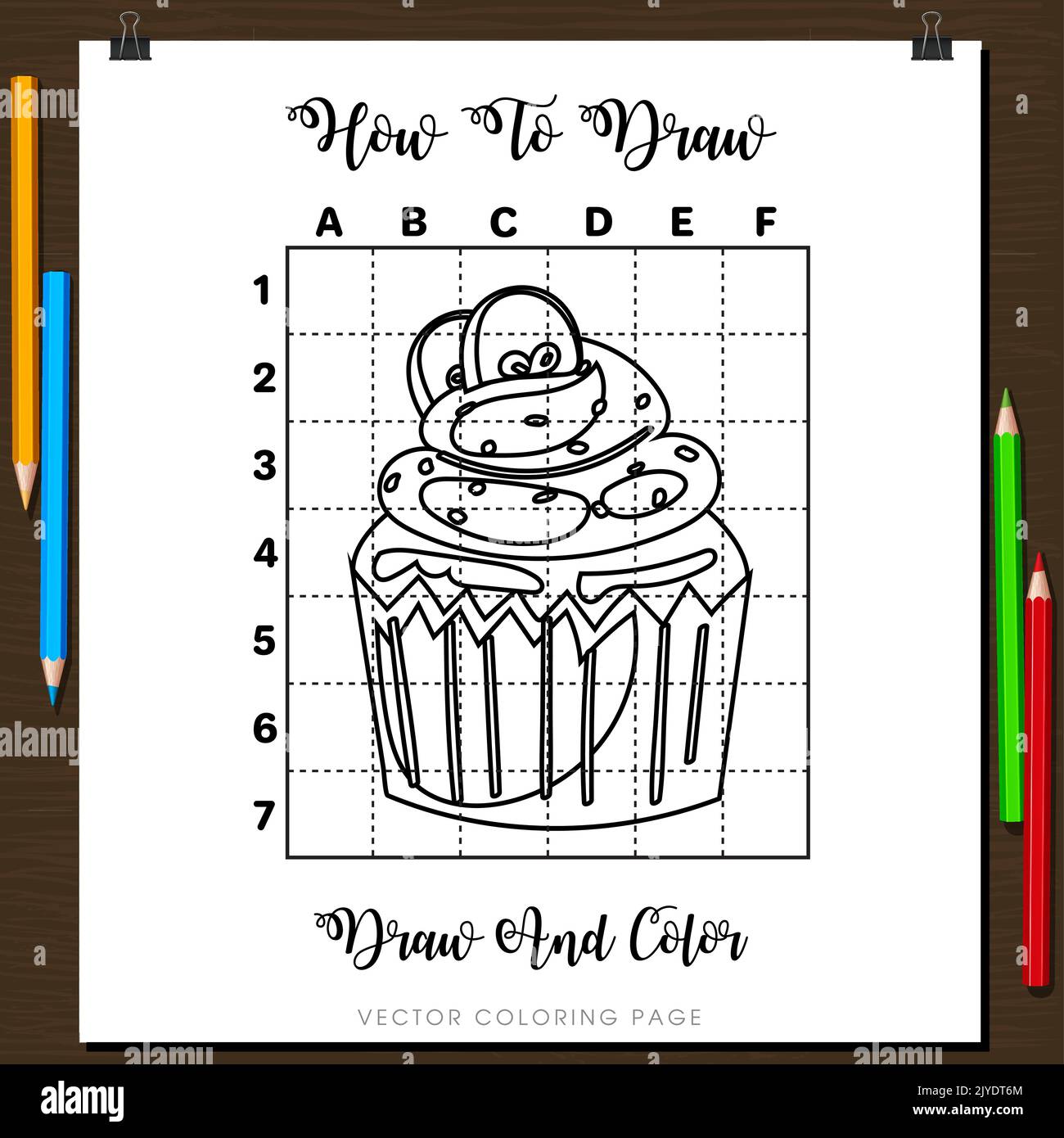 Coloring draw coloring Stock Vector Images - Alamy