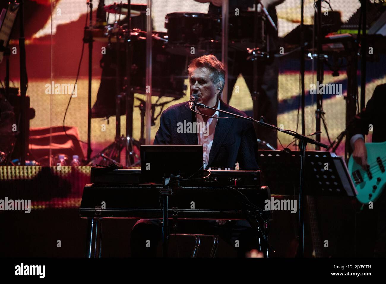 Toronto, Canada. 07th Sep, 2022. Bryan Ferry lead singer of Roxy Music
