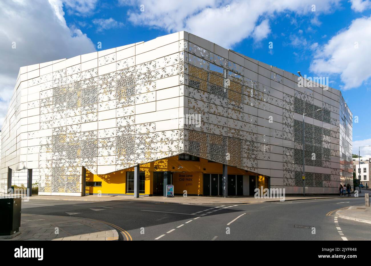 Rose Lane car park building, Mountergate, Norwich, Norfolk, England, UK opened 2016 Stock Photo