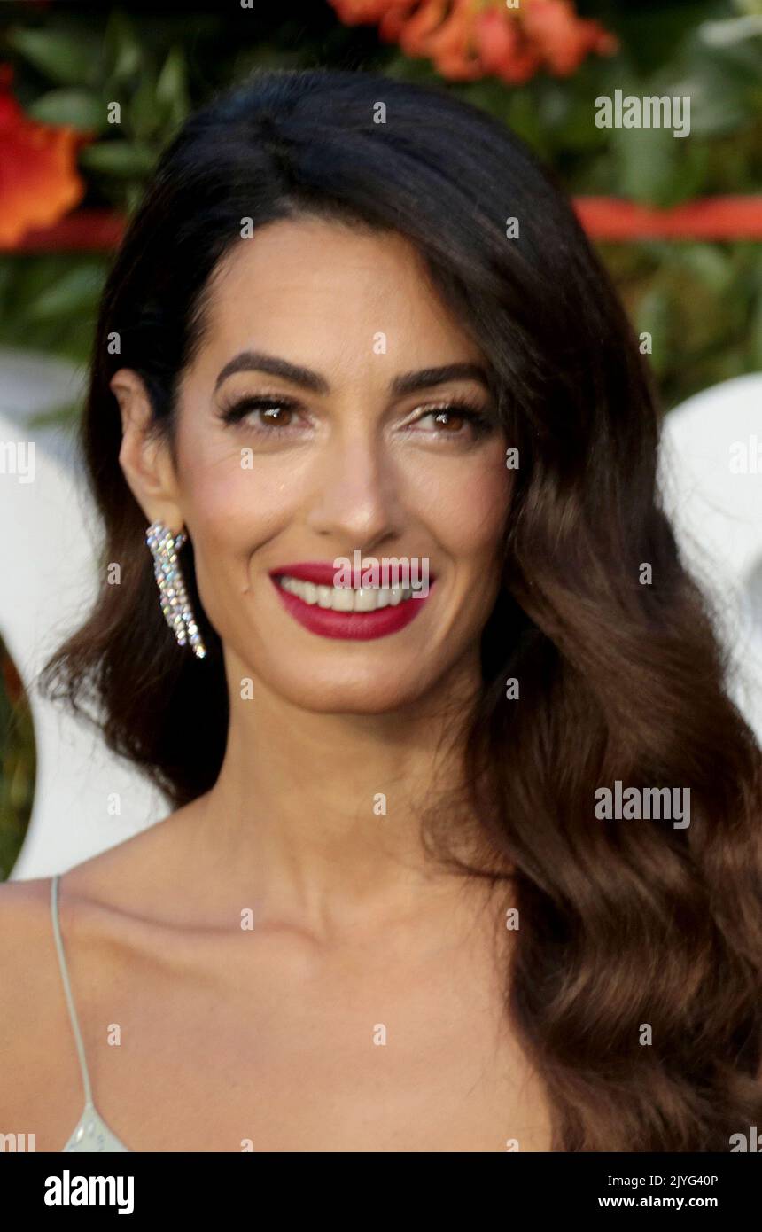 Sep 07, 2022 London, England, UK Amal Clooney attending Ticket to