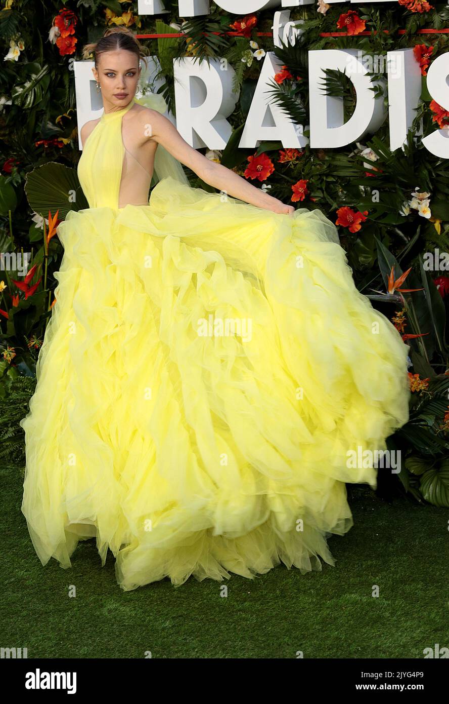 Sep 07, 2022 - London, England, UK - Xenia Tchoumi attending Ticket to