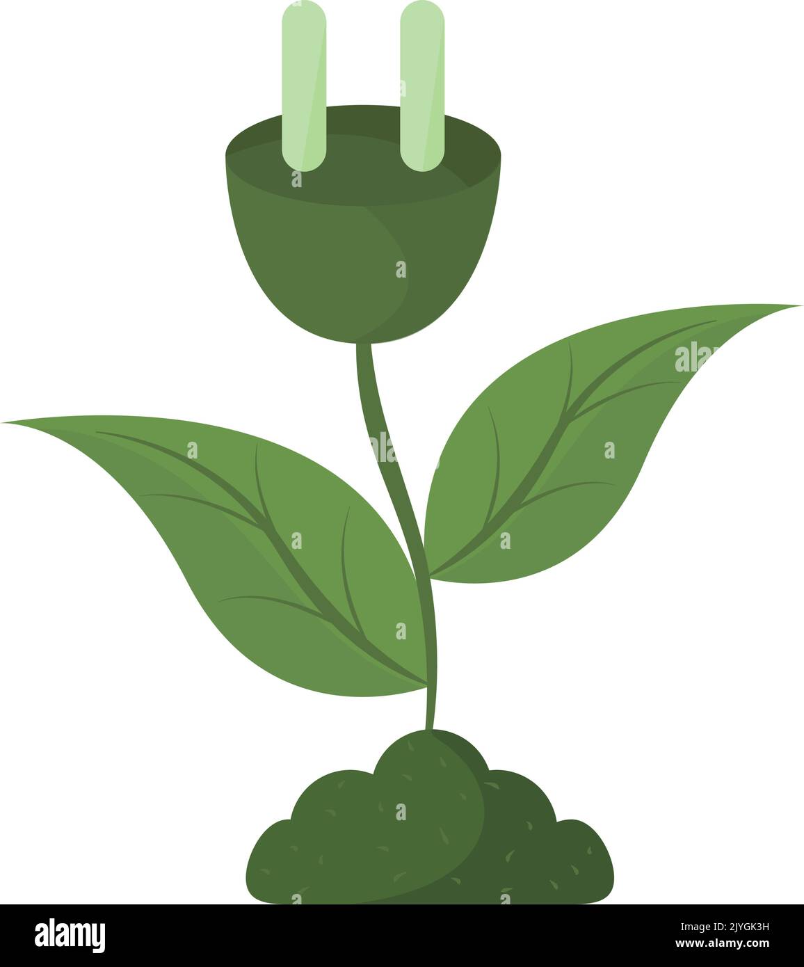 plug green energy Stock Vector Image & Art - Alamy