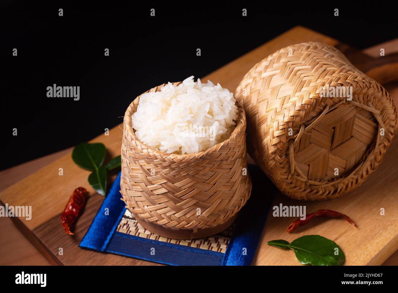 Sticky rice basket hi-res stock photography and images - Alamy