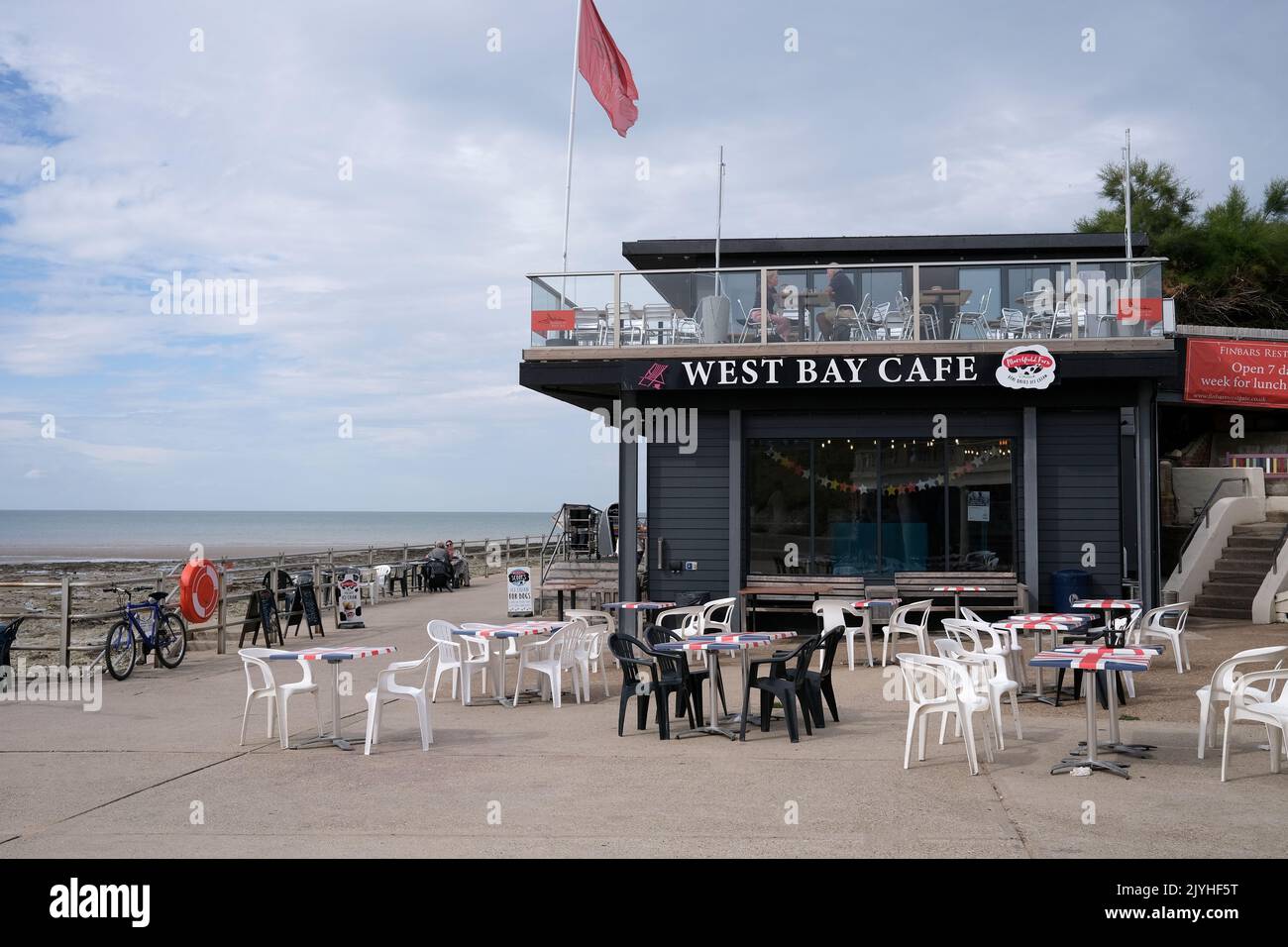 west bay cafe in westgateonsea,kent,uk september 2022 Stock Photo Alamy