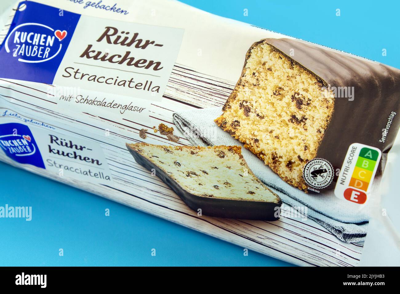 German Straciatella Cake from Kuchen Zauber Stock Photo