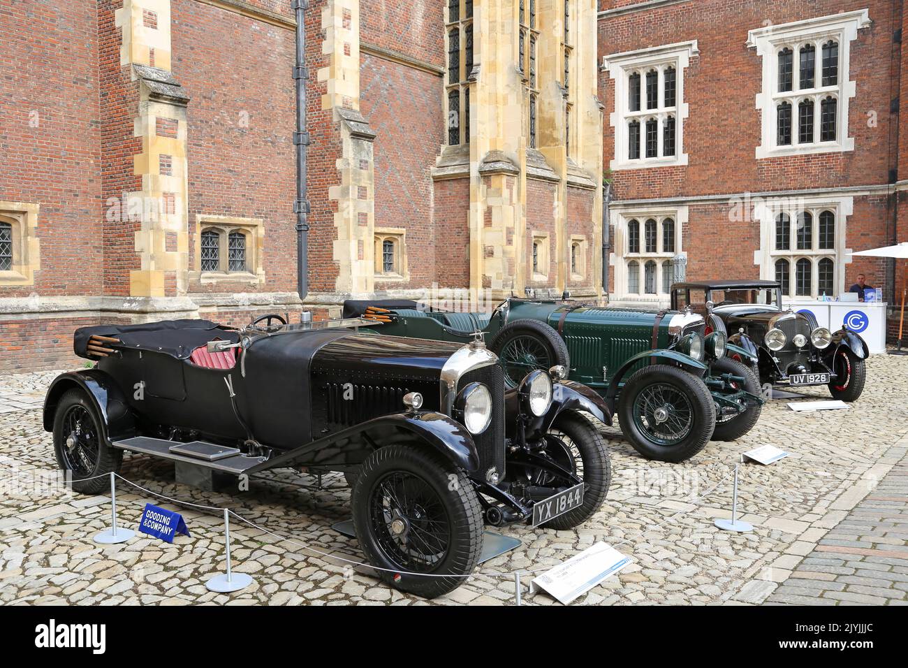 Bentley 4.5 litre Sports Tourer (1928). Gooding Classic Car Auction, 3 Sep 2022. Hampton Court Palace, London, UK, Europe Stock Photo
