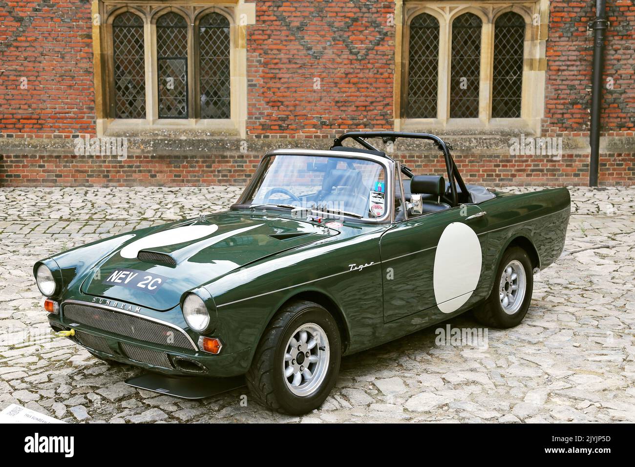 Sunbeam Tiger MkI (1965) sold for £31,500. Gooding Classic Car Auction, 3 Sep 2022. Hampton Court Palace, London, UK, Europe Stock Photo