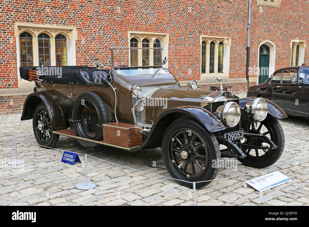 Rolls-Royce 40/50 HP Silver Ghost Tourer (1912). Gooding Classic Car Auction, 3 Sep 2022. Hampton Court Palace, London, UK, Europe Stock Photo