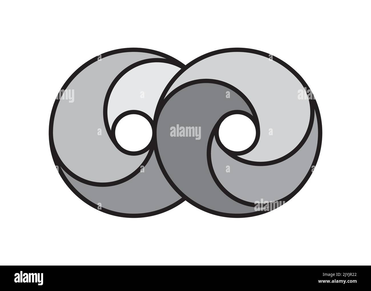 Infinity Design Vector icon illustration Logo template design Stock