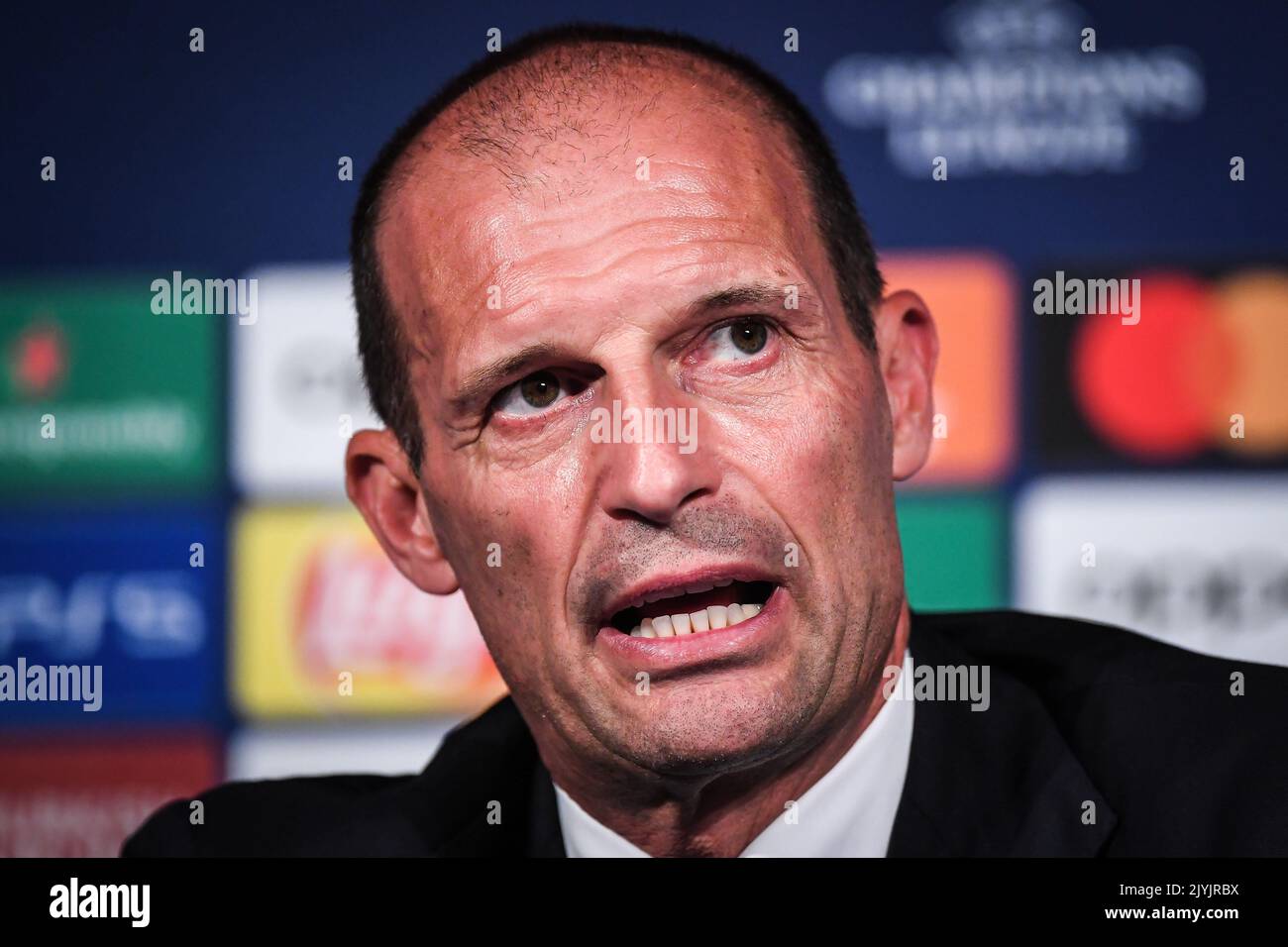 Massimiliano ALLEGRI of Juventus during the UEFA Champions League press ...