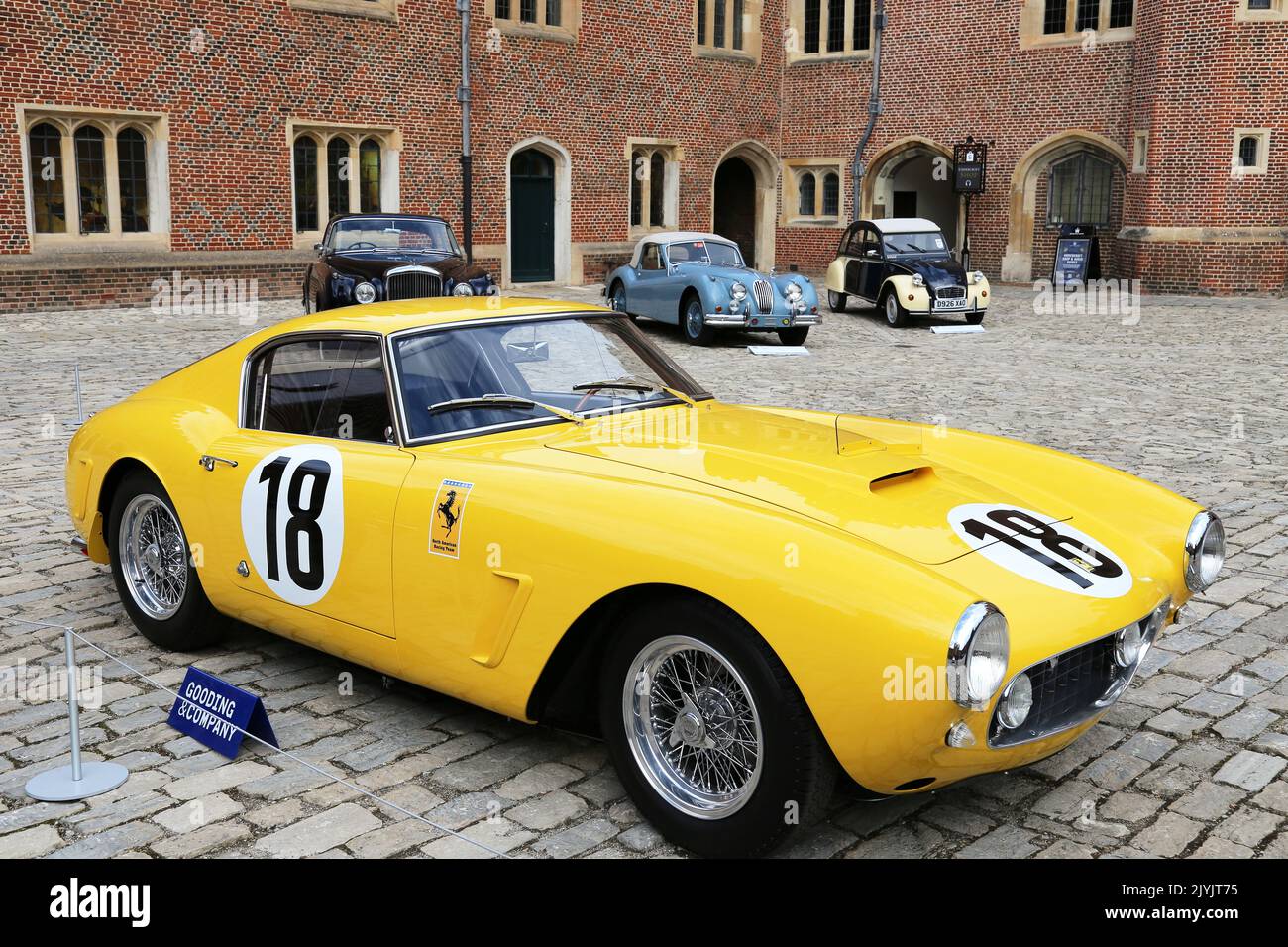 Ferrari 250 GT SWB Berlinetta Competizione (1960) sold for £7,762500. Gooding Classic Car Auction, 3 Sep 2022. Hampton Court Palace, London, UK Stock Photo