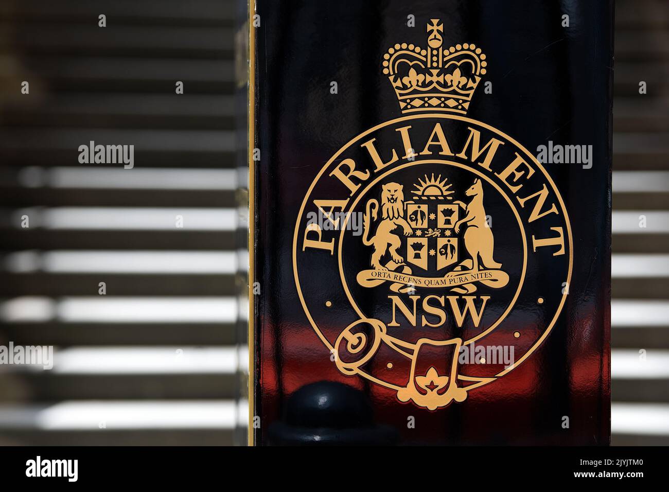 General signage of NSW Parliament House in Sydney, Monday, February 1 ...