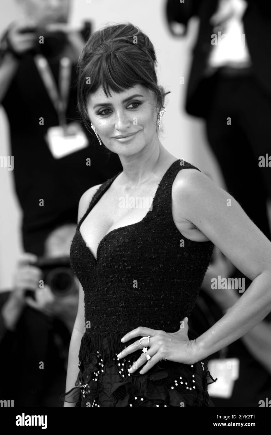 Cinema the 79th venice film festival Black and White Stock Photos