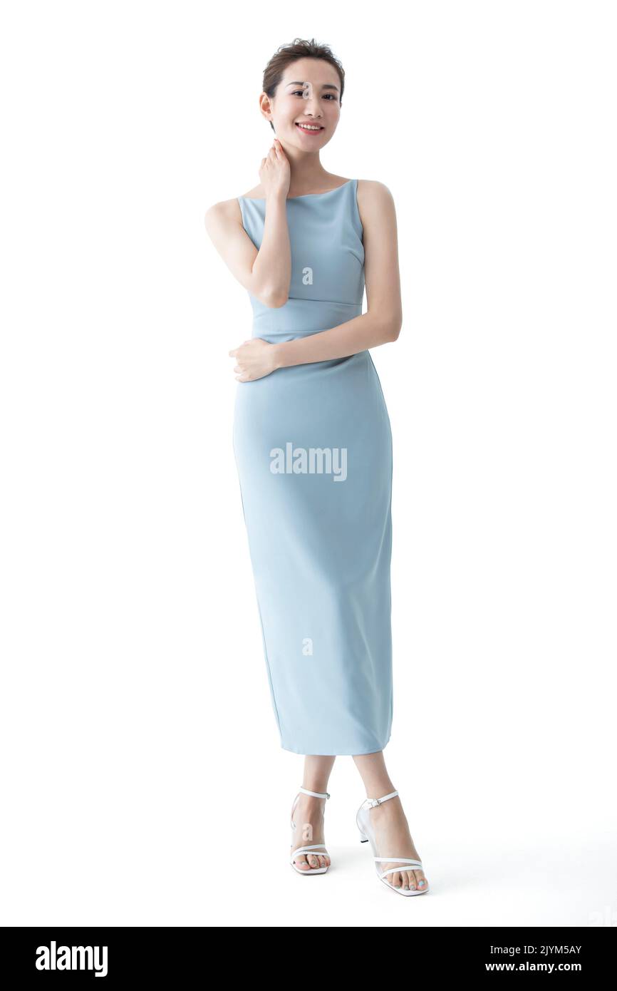 Portrait of beautiful young Chinese woman Stock Photo - Alamy