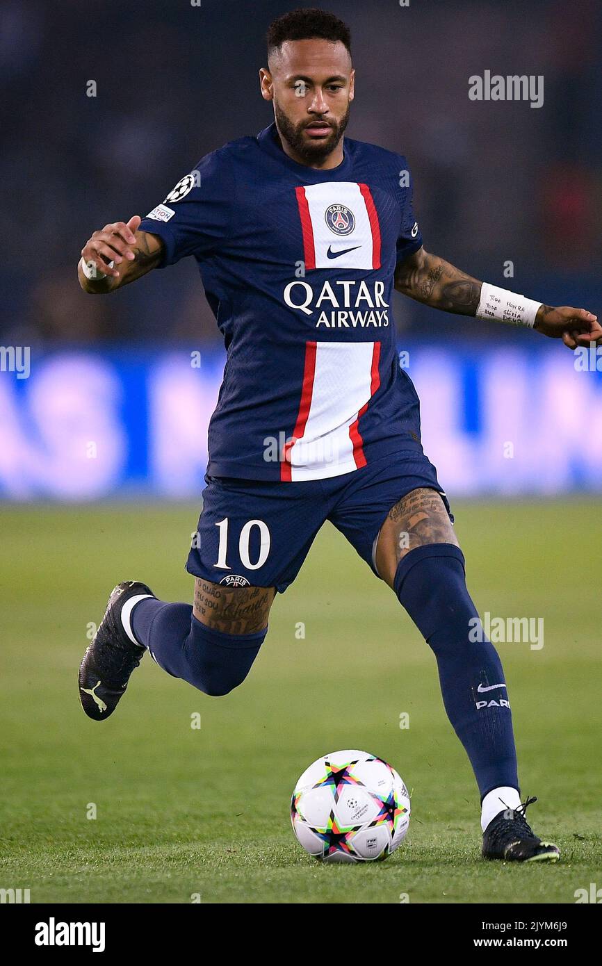 Paris, France. 06 September 2022. Neymar Jr of Paris Saint-Germain FC ...
