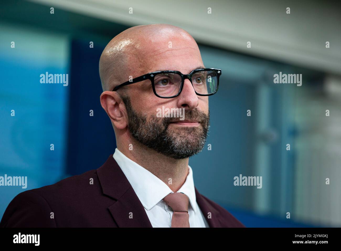 Demetre Daskalakis, deputy White House monkeypox coordinator, during a ...