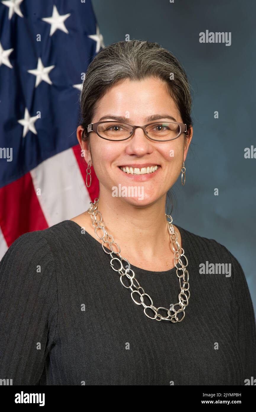 Official portrait of Holly Leicht, HUD Region II (New York-New Jersey) Administrator. Stock Photo