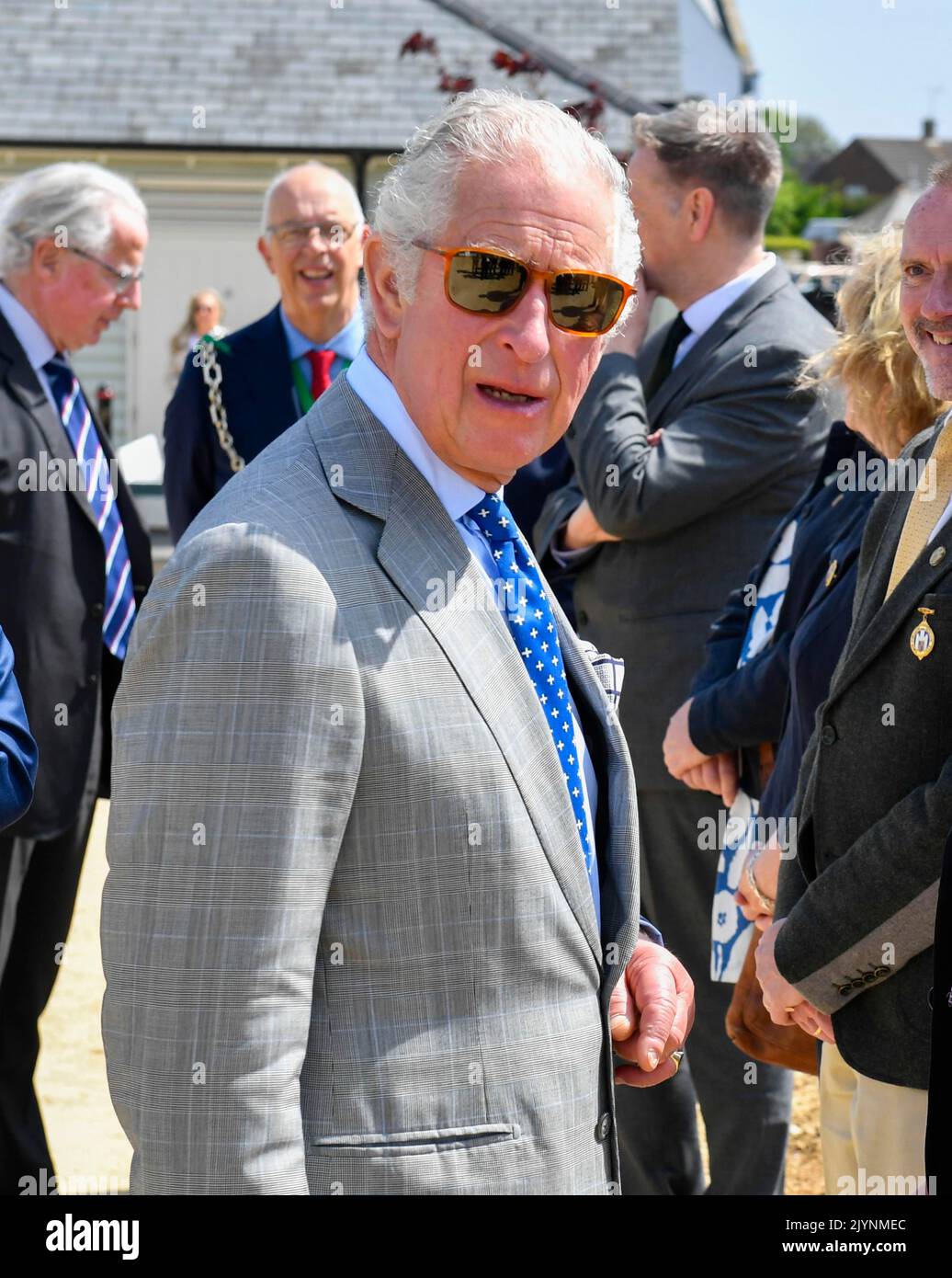 FILE Poundbury, Dorset, UK. 8th September 2022. File picture of HRH