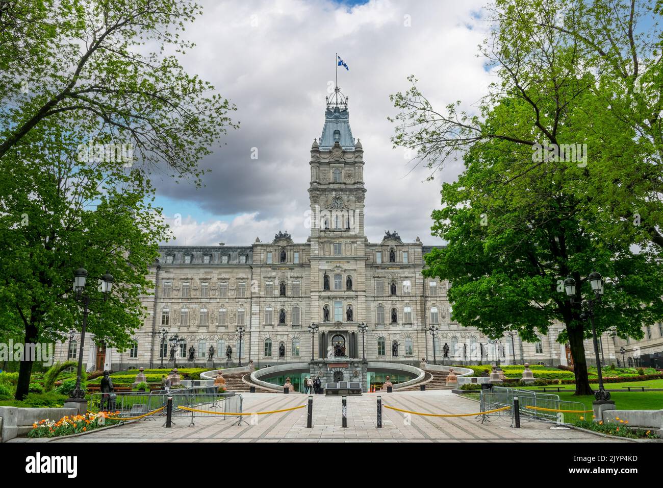 Quebec parliament in Quebec City, Canada Stock Photo