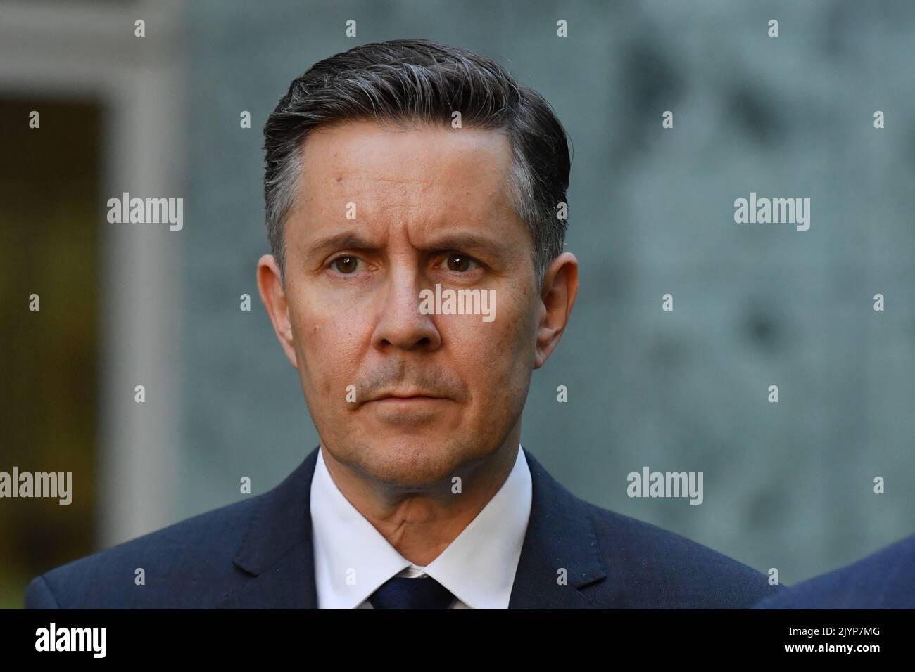 Shadow Minister for Health Mark Butler at a press conference at