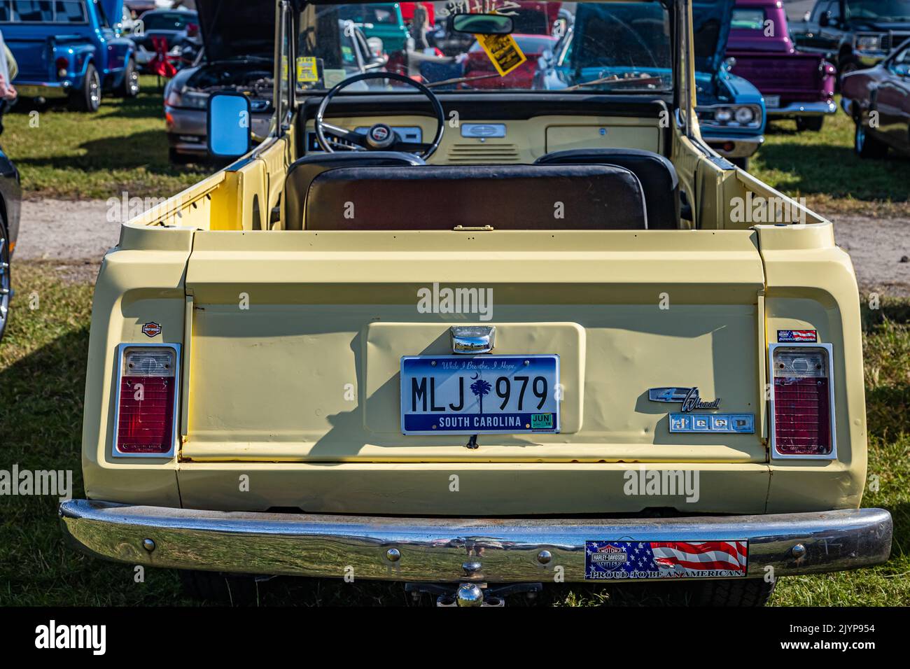 Daytona Beach, FL - November 24, 2018: Rear corner view of a 1966 ...