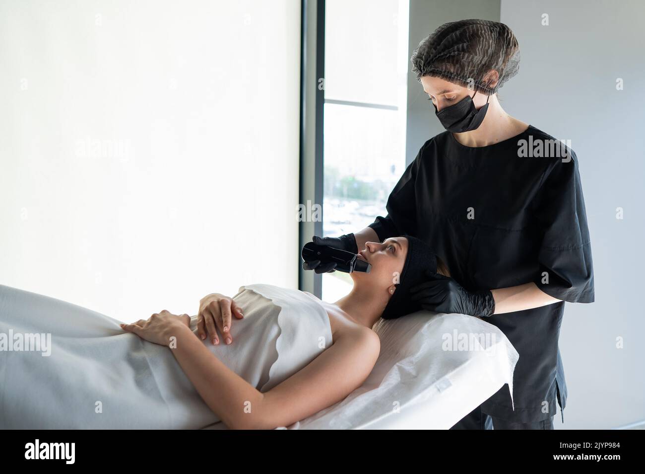 Cosmetic procedure ultrasonic cavitation hi-res stock photography and ...