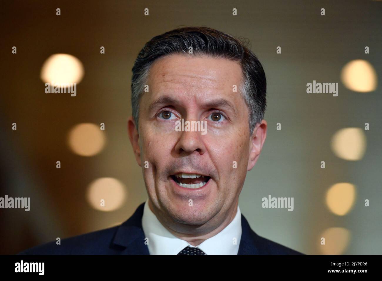 Shadow Minister for Health Mark Butler at a press conference at