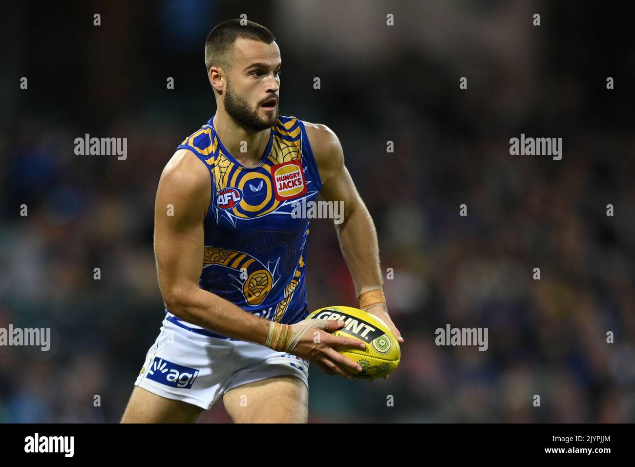 Josh Rotham Josh Rotham of the Eagles during the Round 12 AFL match between the ...