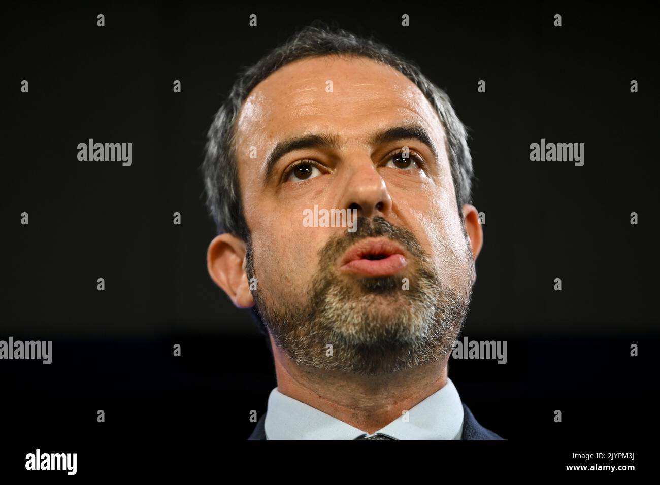 Federal President of the Australian Medical Association Omar Khorshid delivers his address to Federal President of the Australian Medical Association Omar Khorshid delivers his address to