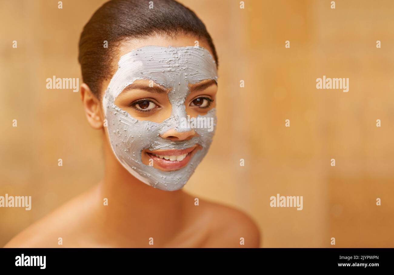 Deep cleansing skincare. a young woman enjoying a skincare treatment at