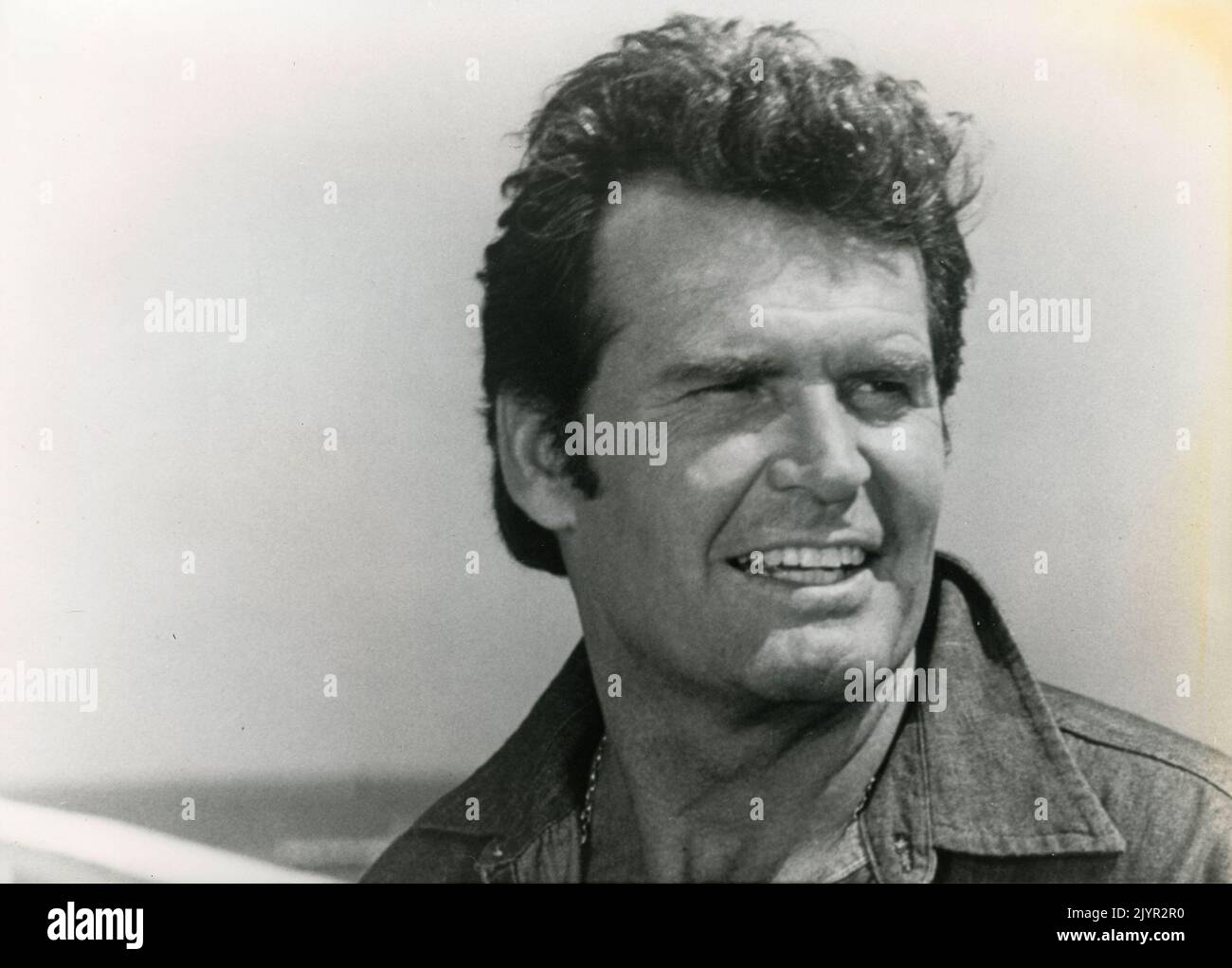 American actor James Garner in the drama series The Rockford Files, USA 1974 Stock Photo