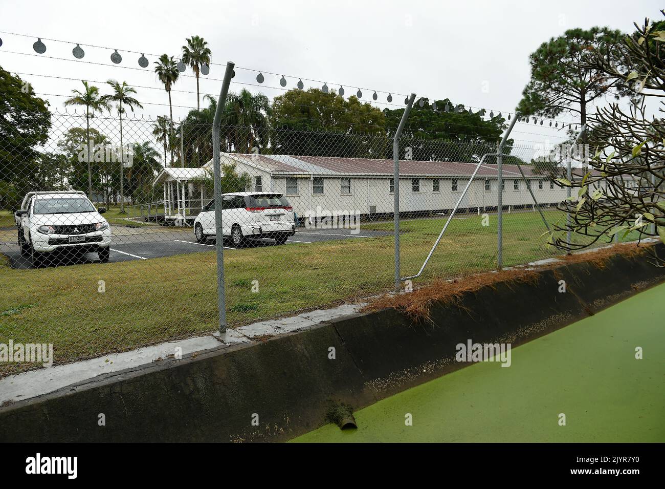 A general view of the Damascus Barracks in Brisbane, Friday, June 25