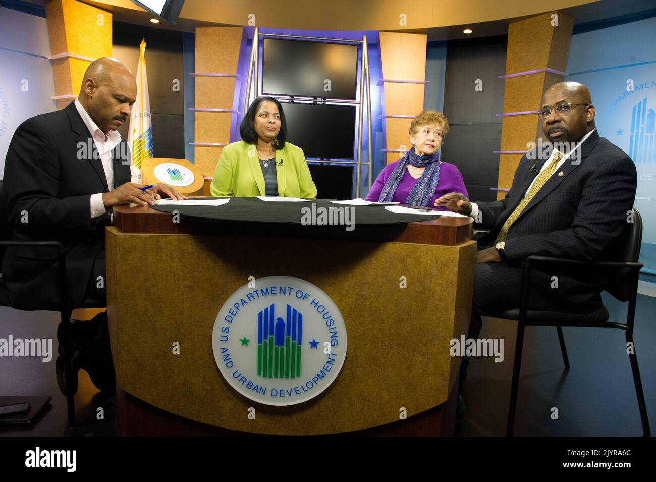 Douglas Rice Hud Core Values Accountability Roundtable at HUD headquarters, with Deputy ...