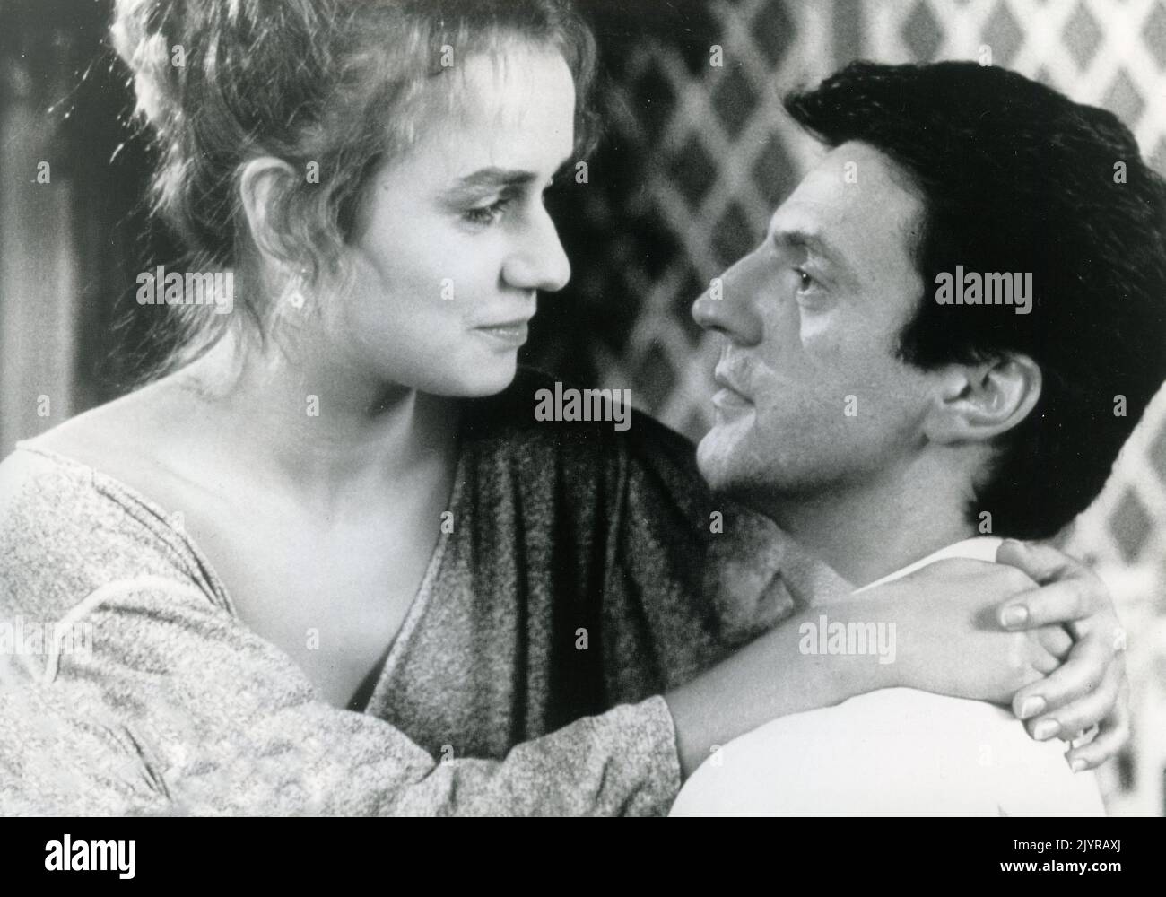 French actress Sandrine Bonnaire and actor Daniel Auteuil in the movie A Few Days with Me (Quelques jours avec moi), France 1988 Stock Photo
