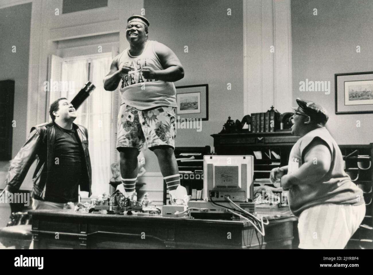 Actors Darren "The Human Beat Box" Robinson, Mark "Prince Markie Dee